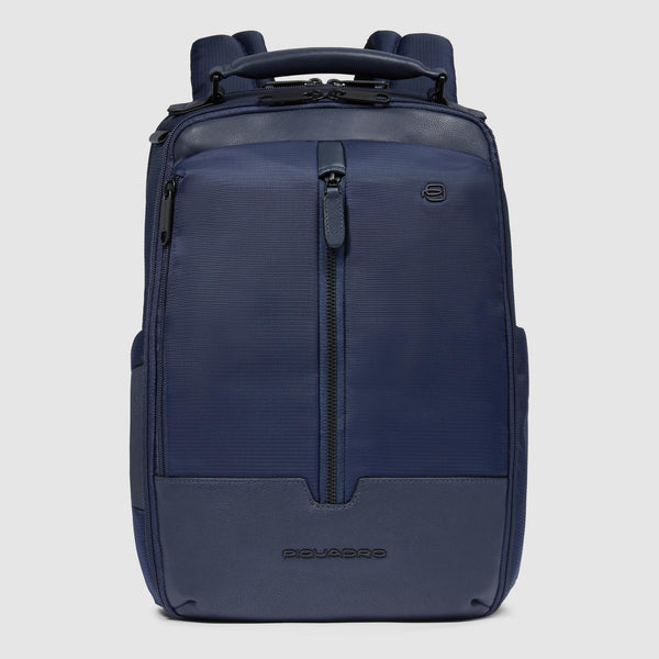 Travel laptop backpack 14" in recycled fabric
