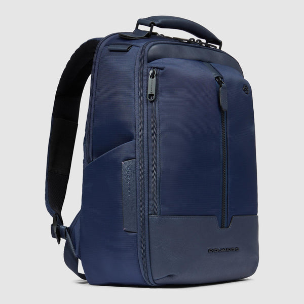 Travel laptop backpack 14" in recycled fabric