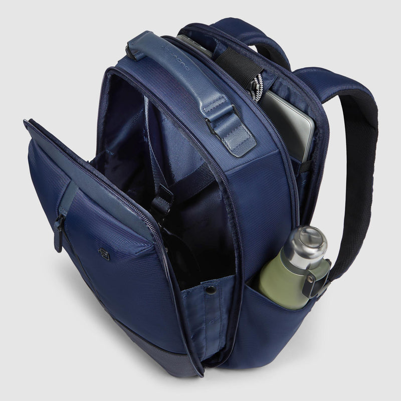 Travel laptop backpack 14" in recycled fabric