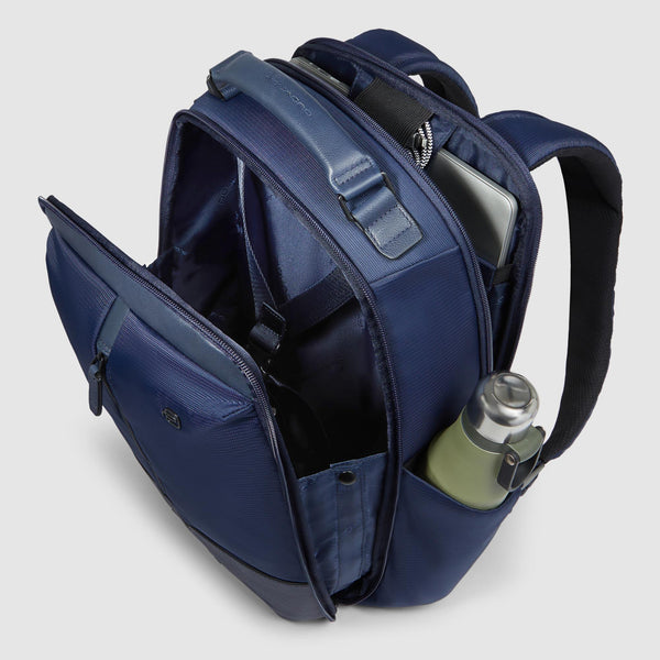 Travel laptop backpack 14" in recycled fabric