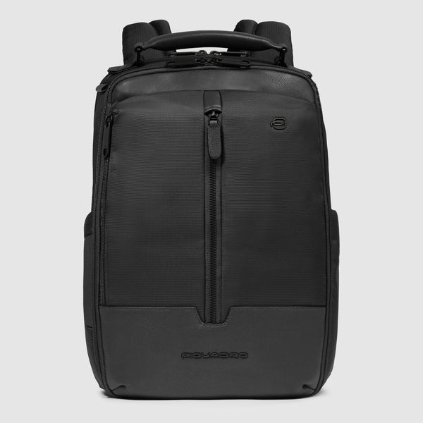 Travel laptop backpack 14" in recycled fabric