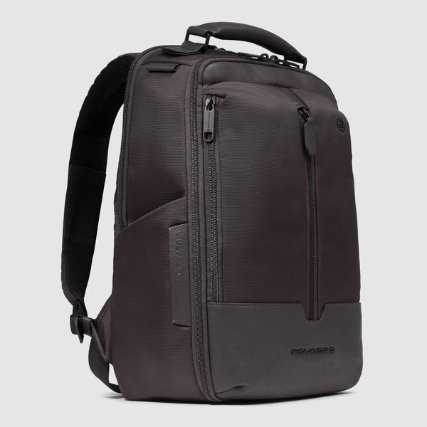 Travel laptop backpack 14" in recycled fabric