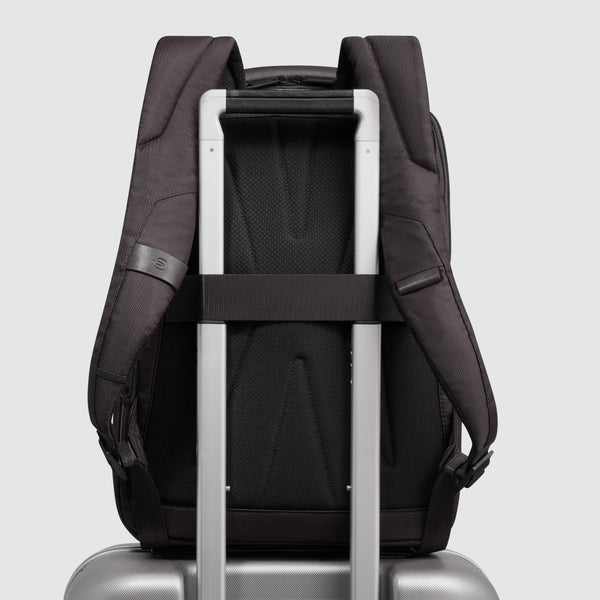 Travel laptop backpack 14" in recycled fabric