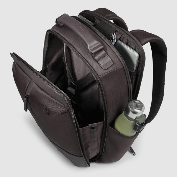 Travel laptop backpack 14" in recycled fabric