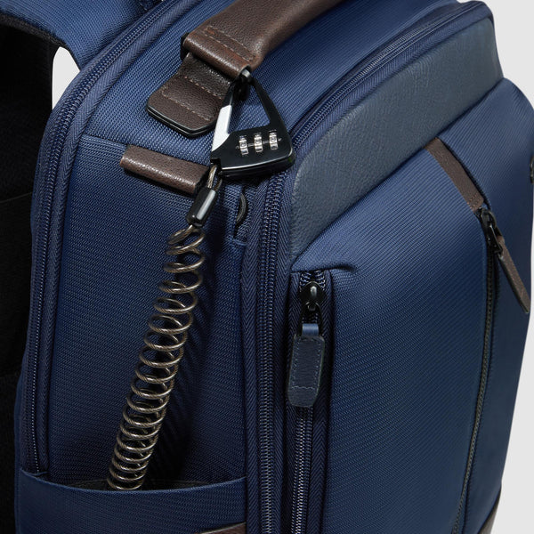 Travel laptop backpack 14" in recycled fabric