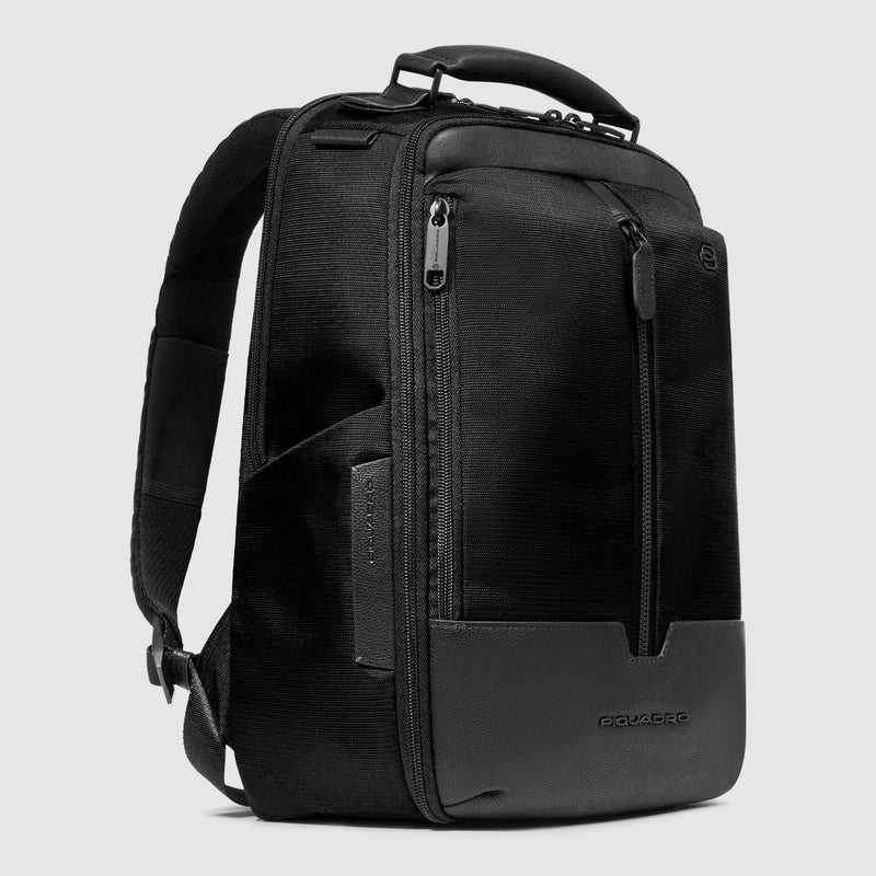 Travel laptop backpack 14" in recycled fabric
