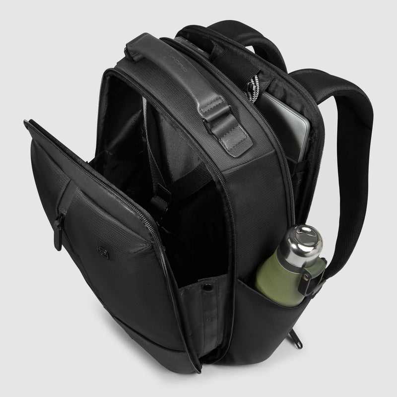 Travel laptop backpack 14" in recycled fabric
