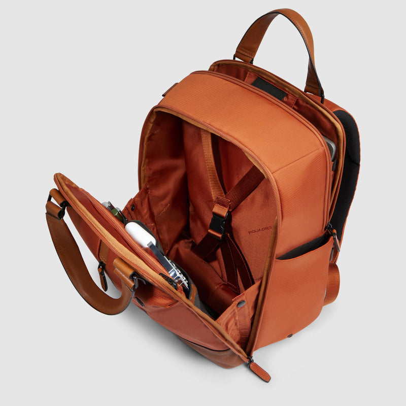 Travel laptop backpack 15,6" in recycled fabric