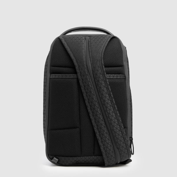 Mochila cruzada hombre de tejido reciclado - 3