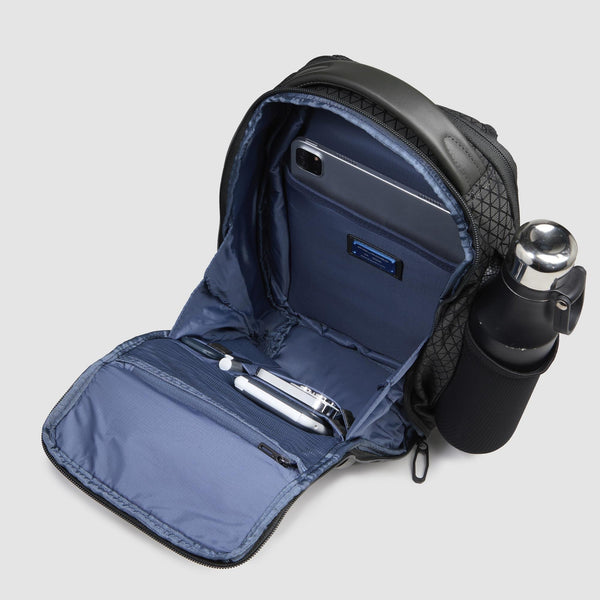 Mochila cruzada hombre de tejido reciclado - 6