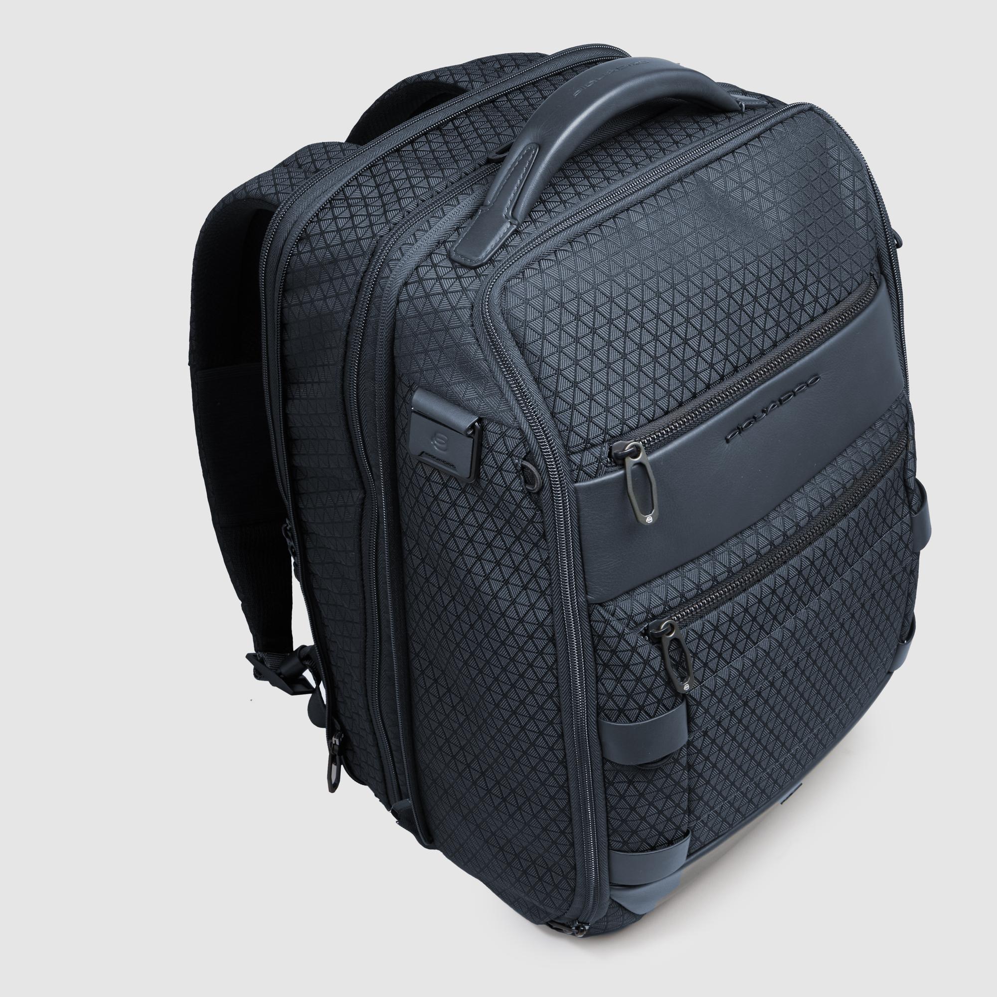 Modular, travel laptop backpack 15,6