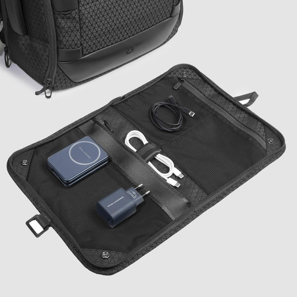 Modular, travel laptop backpack 17,3"