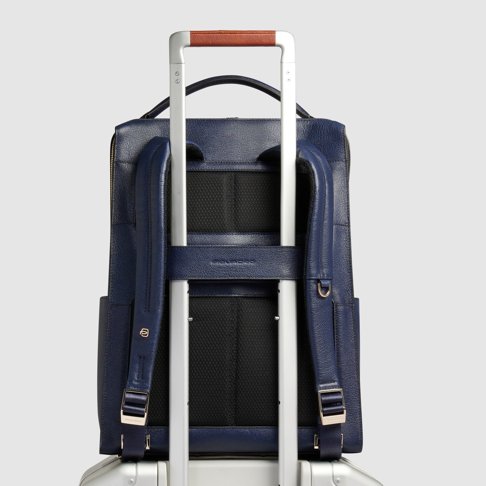 Women's Leather Laptop Backpack 15.6