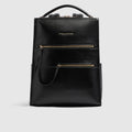 Women's Laptop Backpack 15.6" with Anti-Theft Cable - Black