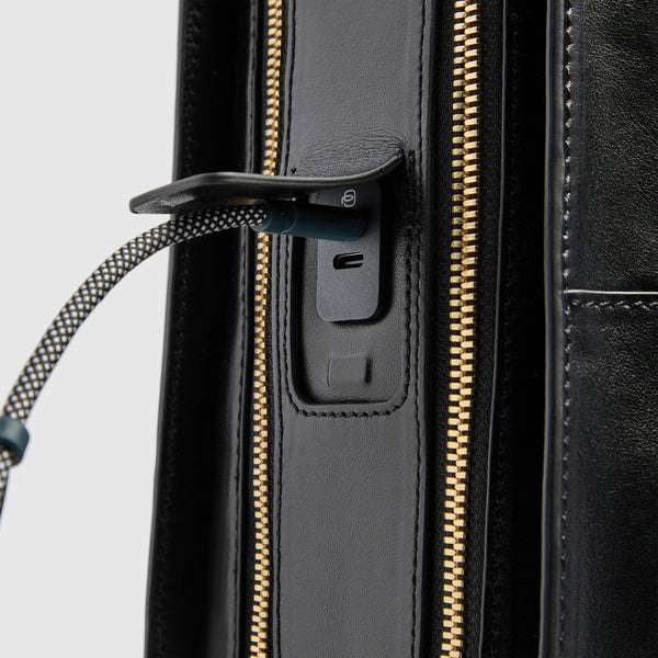 Women's Laptop Backpack 15.6" with Anti-Theft Cable - Black - photo 6