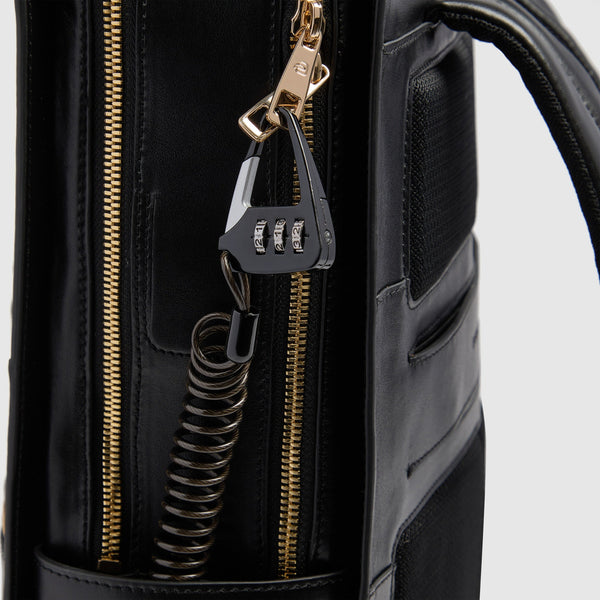 Women's Laptop Backpack 15.6" with Anti-Theft Cable - Black - photo 7