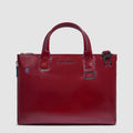 Slim Leather 14" Laptop Bag with Expansion Zip