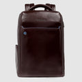 Leather 14" Laptop Backpack with Fast Check Panel