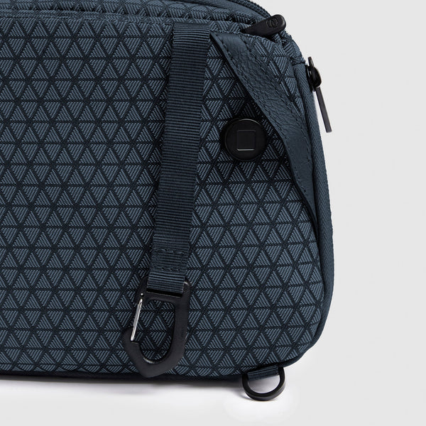 Expandable bum bag in recycled fabric - 10