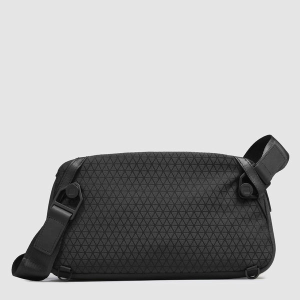 Expandable bum bag in recycled fabric - 5