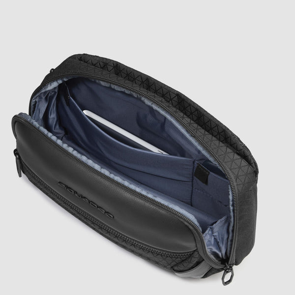 Expandable bum bag in recycled fabric - 8