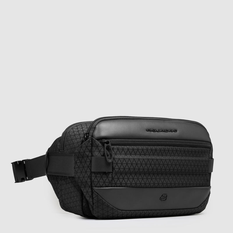 Bum bag in recycled fabric