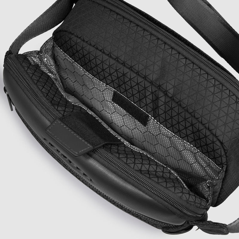 Bum bag in recycled fabric