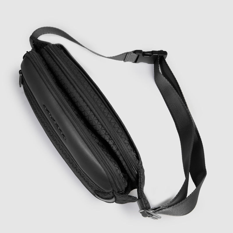 Bum bag in recycled fabric