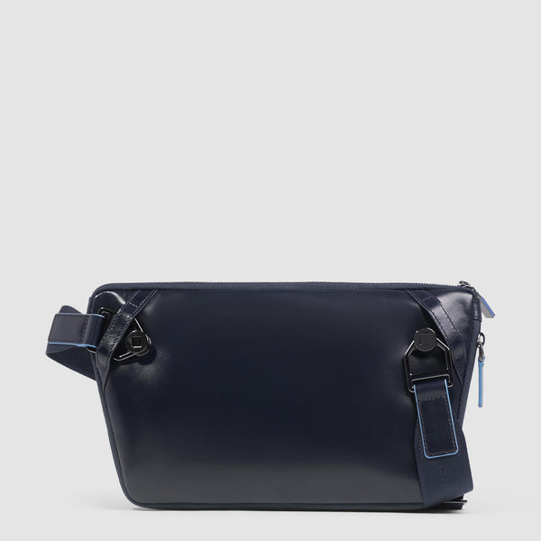 Expandable, flat waist bag
