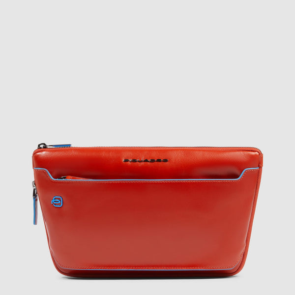 Expandable, flat waist bag