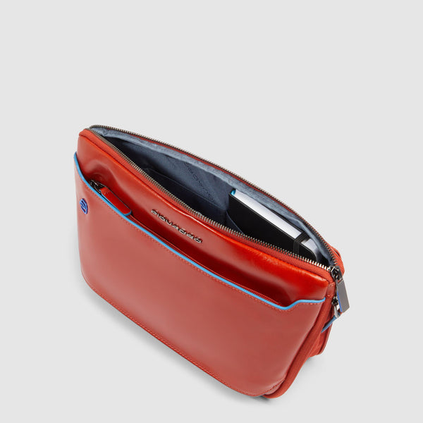 Expandable, flat waist bag