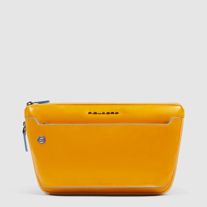 Expandable, flat waist bag