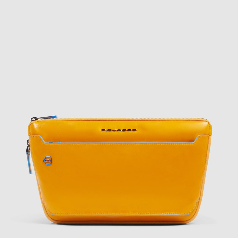 Expandable, flat waist bag