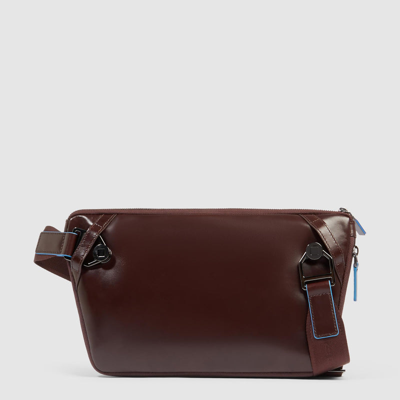 Expandable, flat waist bag