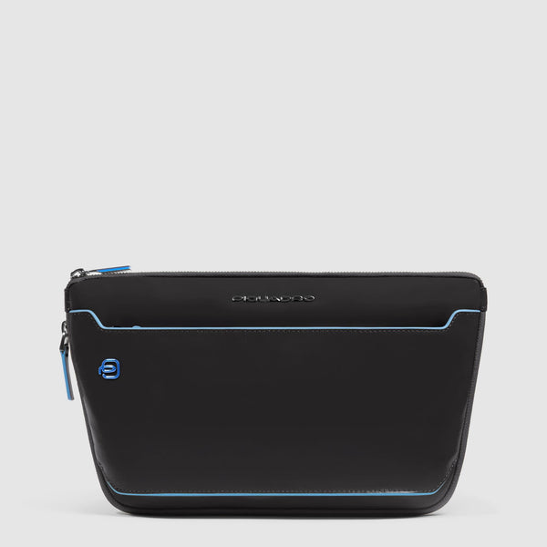 Expandable, flat waist bag