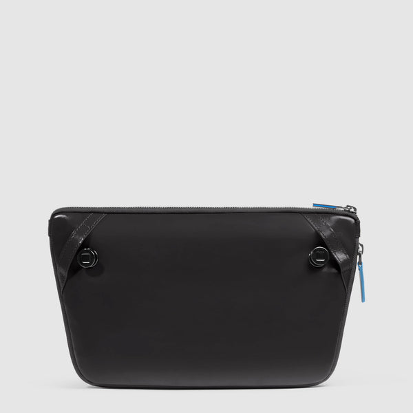 Expandable, flat waist bag
