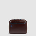 Leather Crossbody Bag with RFID Protection
