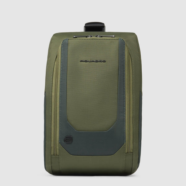 Sling bag in recycled fabric