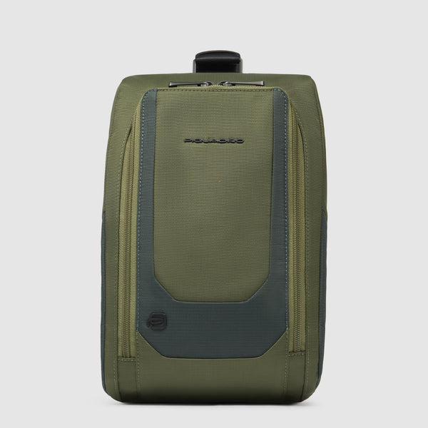 Sling bag in recycled fabric