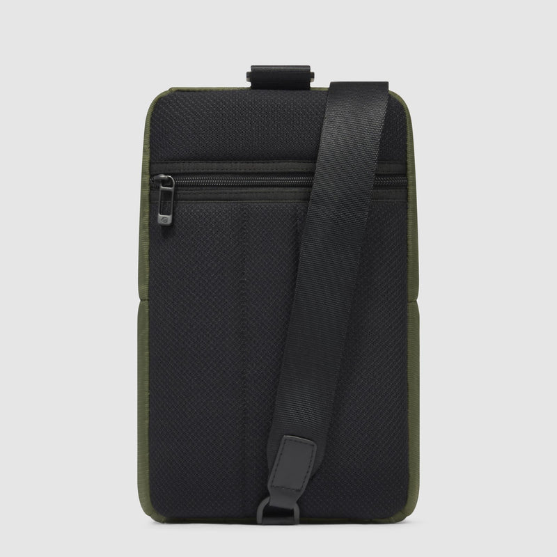 Sling bag in recycled fabric