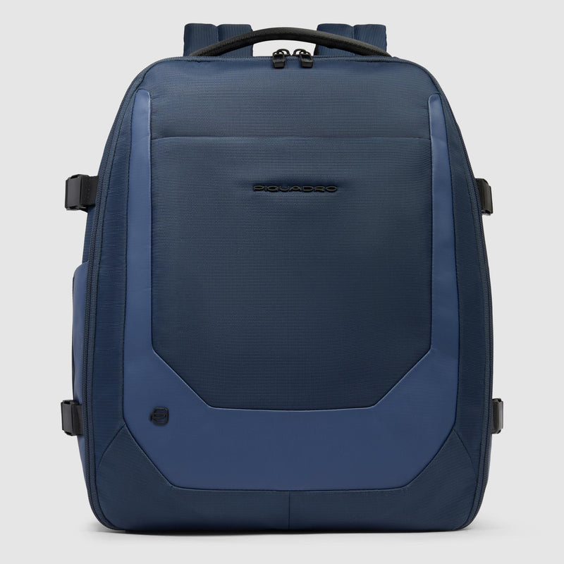 Travel laptop backpack 15,6" in recycled fabric