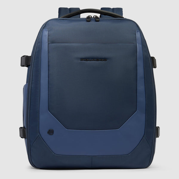 Travel laptop backpack 15,6" in recycled fabric
