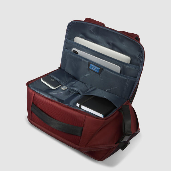 Travel laptop backpack 15,6" in recycled fabric