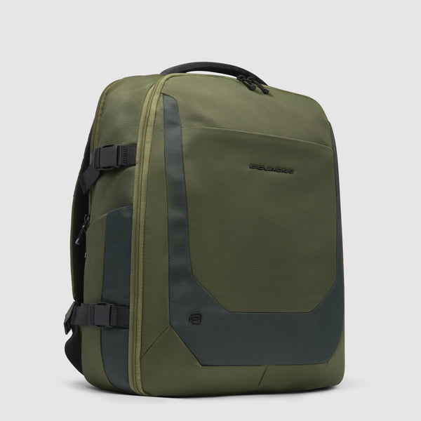 Travel laptop backpack 15,6" in recycled fabric