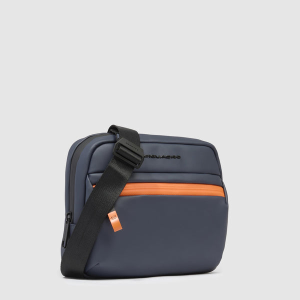 Water resistant men's crossbody bag