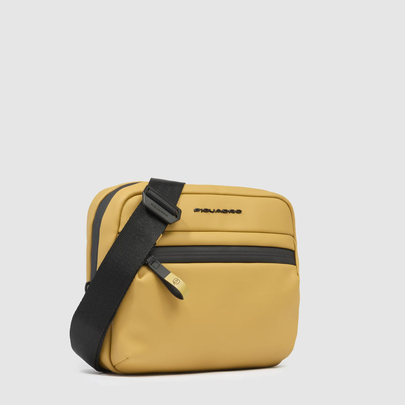 Water resistant men's crossbody bag