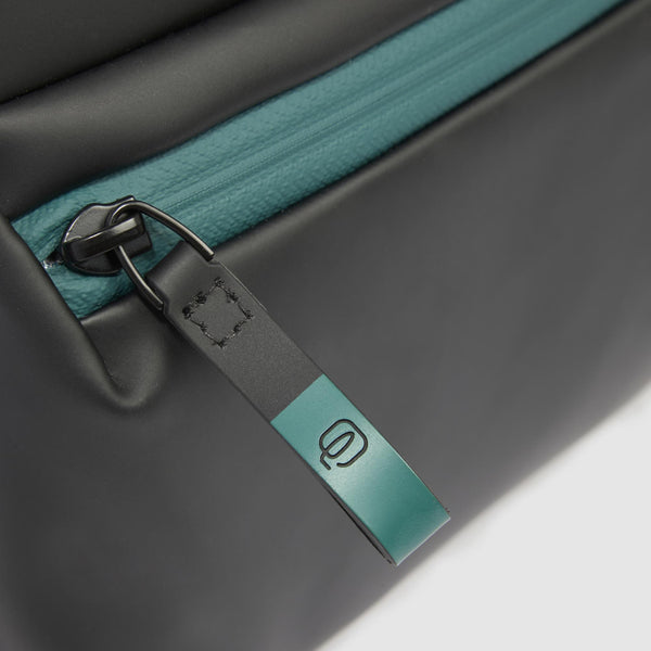 Water resistant men's crossbody bag