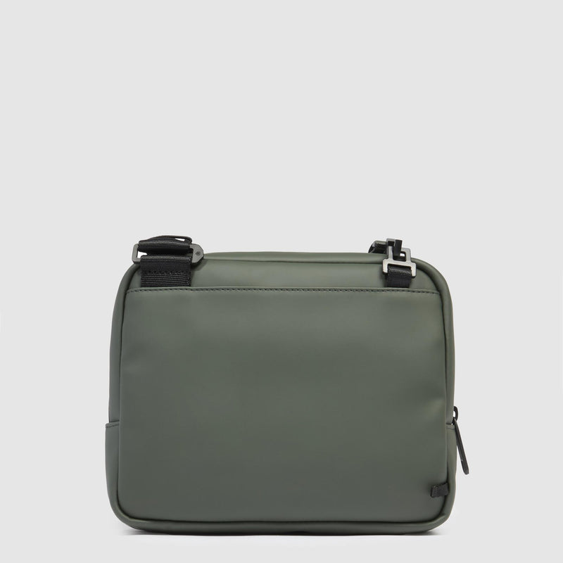 Water resistant men's crossbody bag