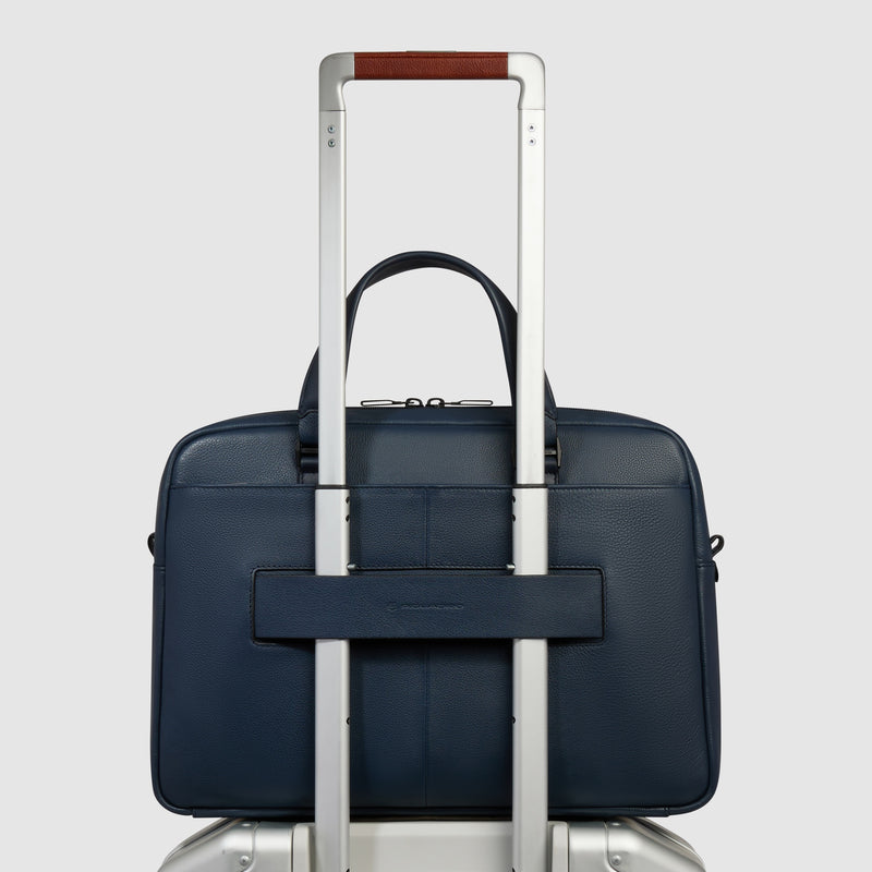 Leather Laptop Bag 14" with RFID Protection