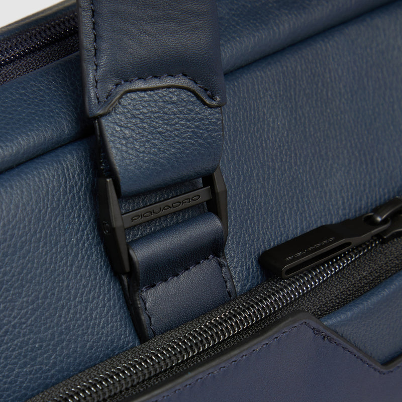 Leather Laptop Bag 14" with RFID Protection